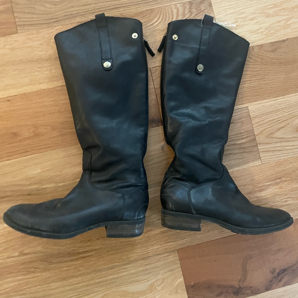 Sam Edelman Penny Black Riding Boots